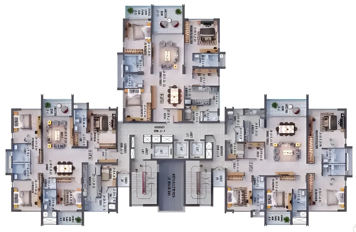 Niyasha Merlin kolkata/Action area 2/rera/location map/address of Luxury Tower Features